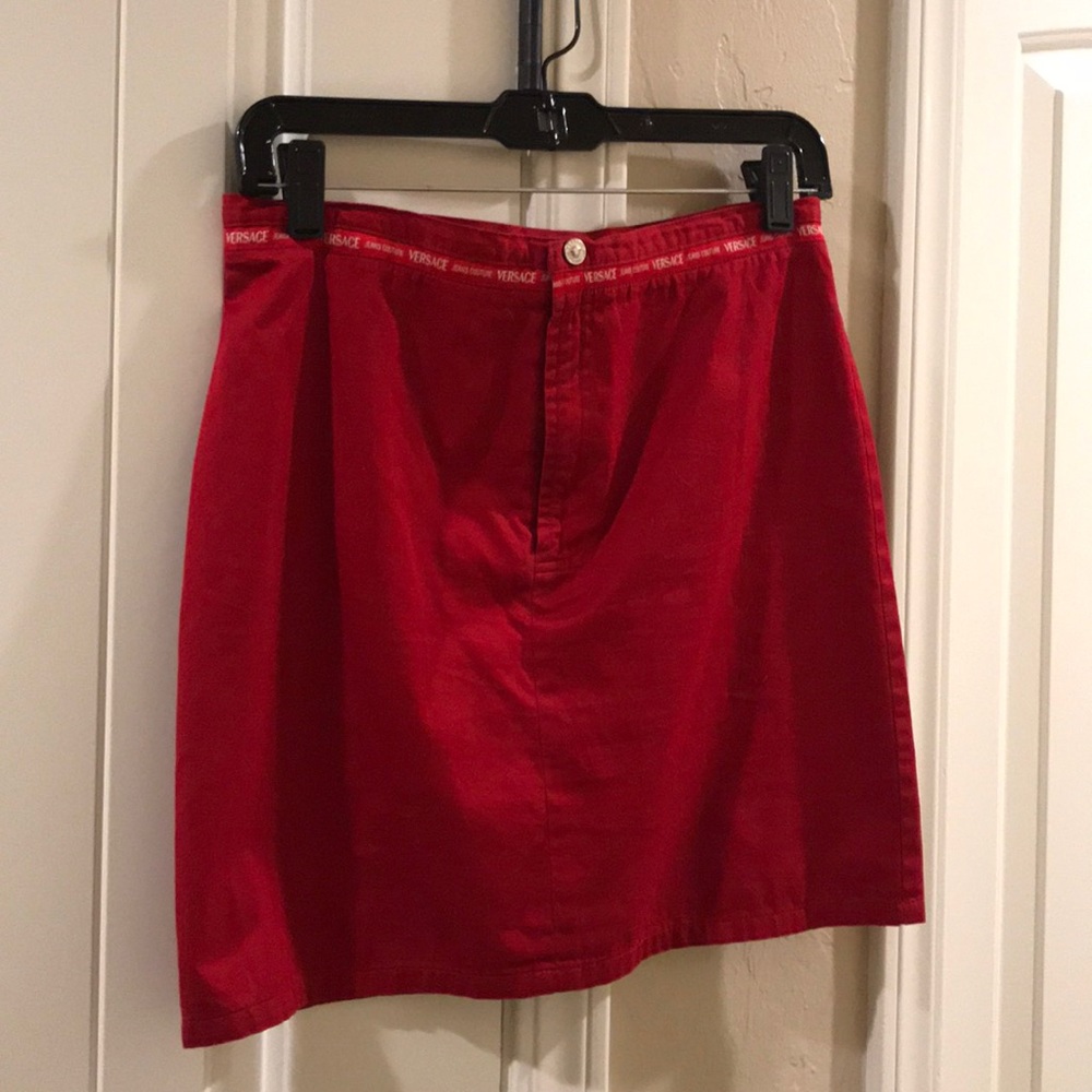 Versace mini skirt